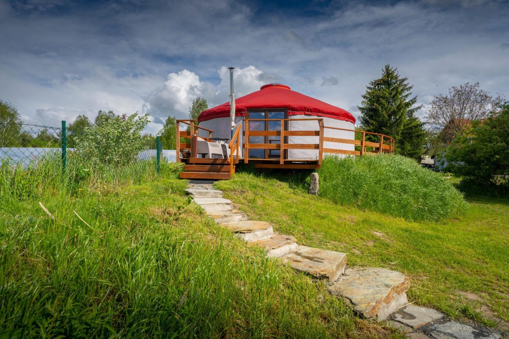 Dom W Domu - Izera Glamping Acomodação com café da manhã Gajowka  Exterior foto