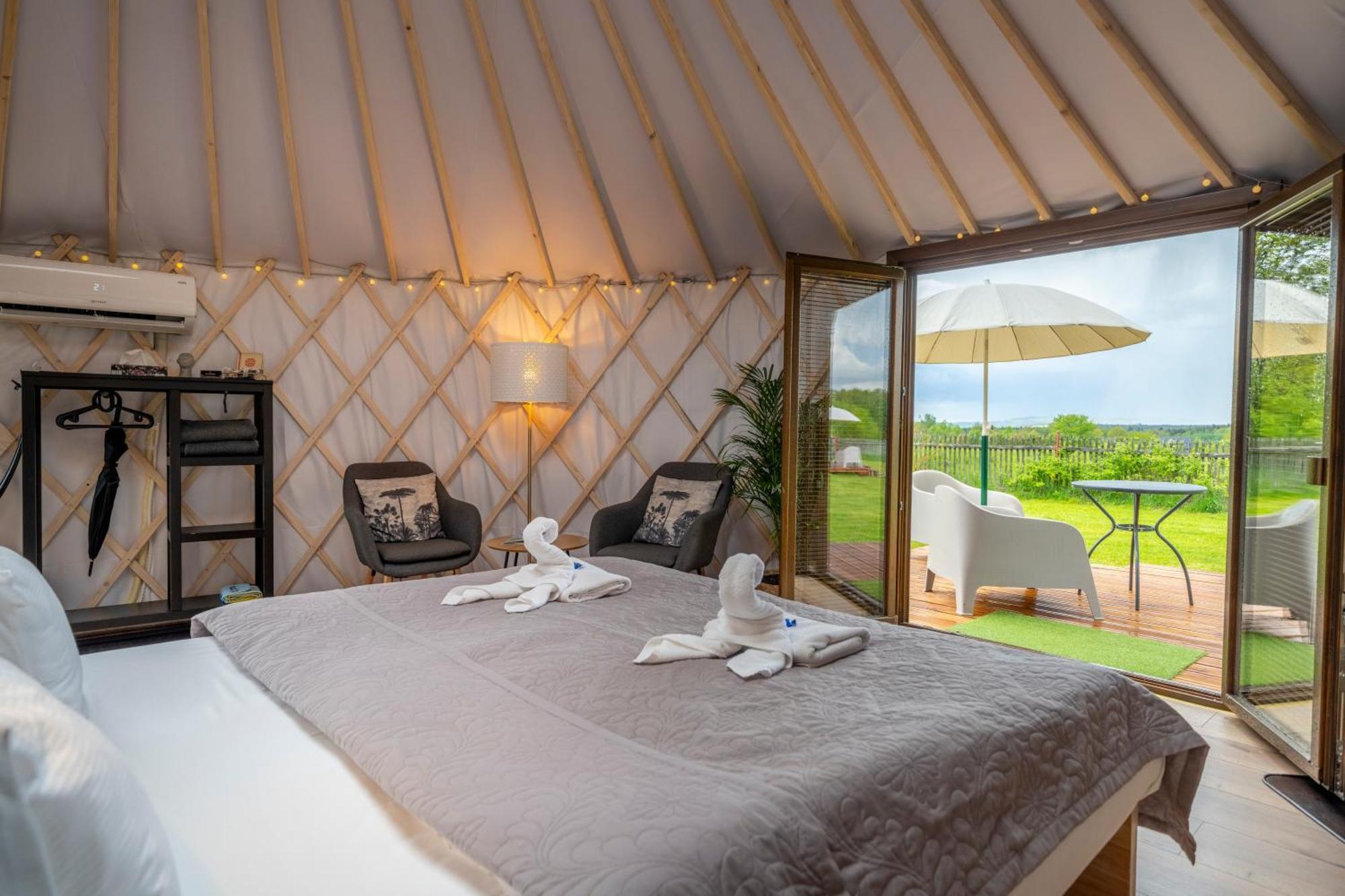 Dom W Domu - Izera Glamping Acomodação com café da manhã Gajowka  Quarto foto