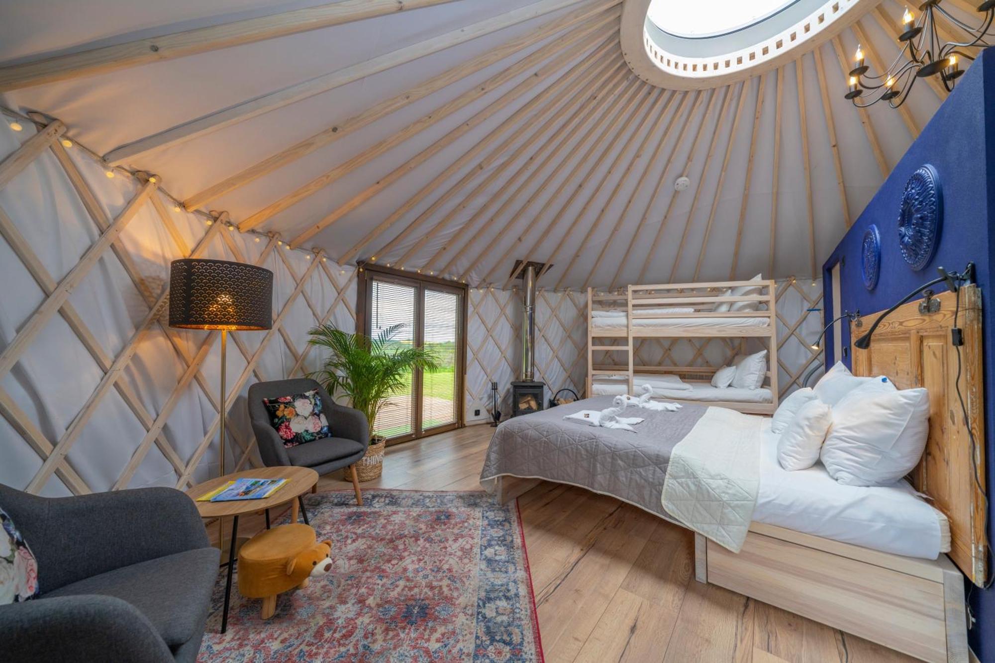 Dom W Domu - Izera Glamping Acomodação com café da manhã Gajowka  Quarto foto