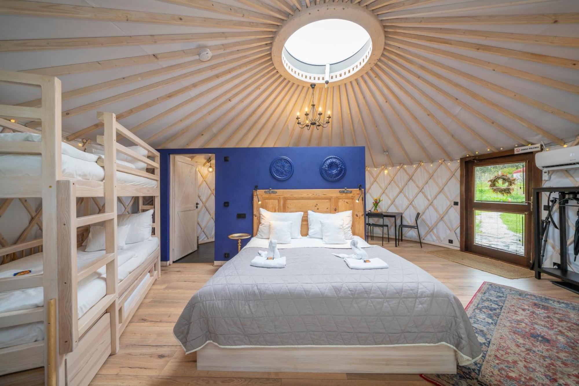 Dom W Domu - Izera Glamping Acomodação com café da manhã Gajowka  Quarto foto